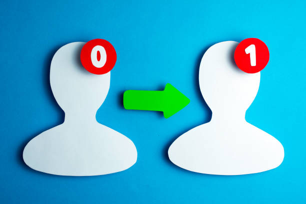 istock Social networking follower icon counter notification 1040566758