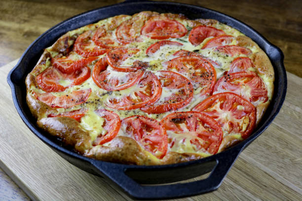 istock Zucchini, Tomato & Parmesan Cheese Frittata 1040578690