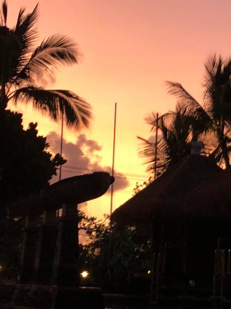 istock sunset at Kuta beach in Bali, Indonesia 1040582280