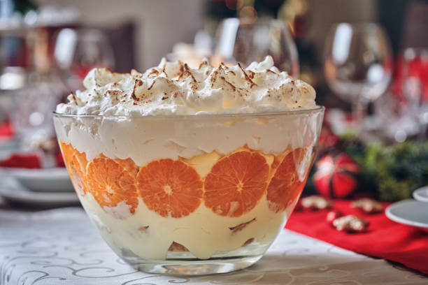 istock Christmas Eggnog Orange Trifle 1040590610