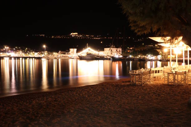 istock Patmos island at night, Dodecanese, Greece 1040619972