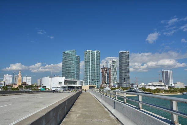 istock View on Freedom tower and skyscrapers in Miami 1040629032