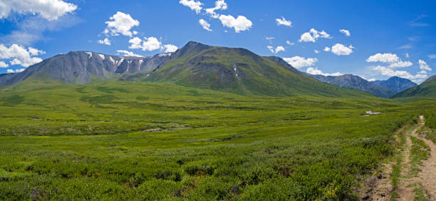 istock A path through the Oroi Pass to Shavlinsky Lakes. 1040634982