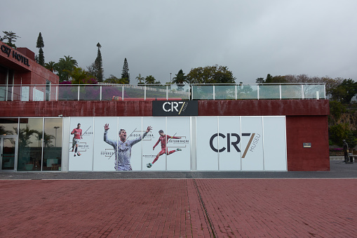 CR7 Cristiano Ronaldo museum in Funchal, Madeira