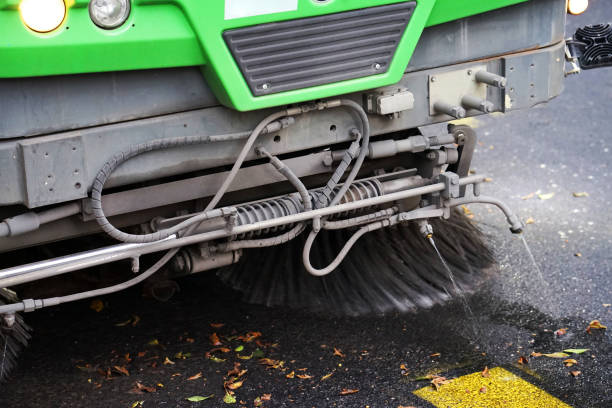 istock Street cleaning machine 1040649586