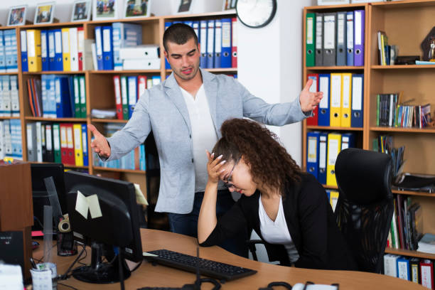 istock Young employees working in an advertising office. 1040652444