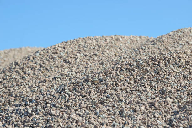 istock Breakstone background. Road gravel. 1040660378