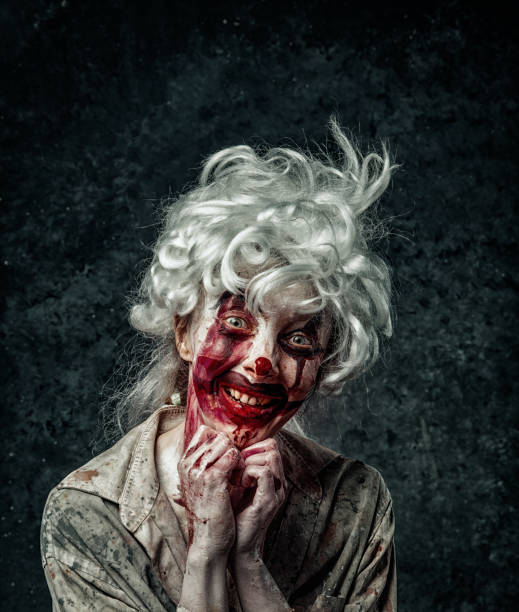 istock Angry Halloween Clown 1040705070