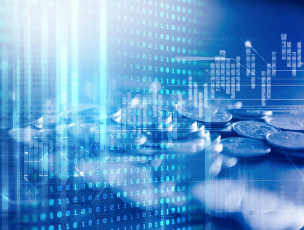 double exposure image of stock market investment graph and coins stack. double exposure image of stock market investment graph and coins stack,concept of business 
investment and stock future trading. stock certificate growth price market stock pictures, royalty-free photos & images