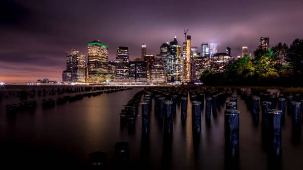 istock Skyline of Manhattan in special edit 1040816674