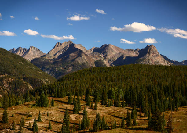 rugged mountains of colorado