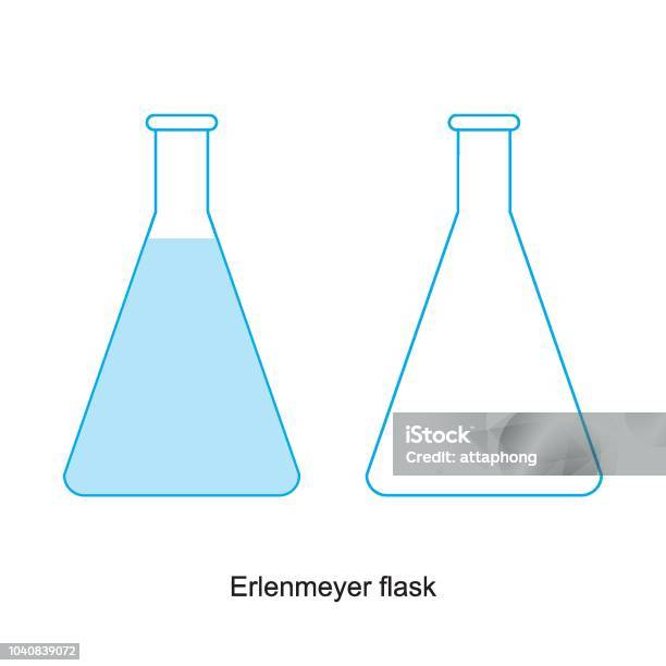 Chemistry Symbols Meanings Science Education Chemistry Design Elements Laboratory Equipment Vector Illustration Stock Illustration - Download Image Now