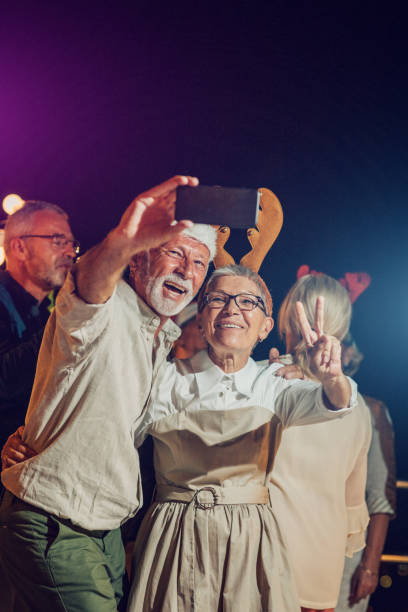 istock Senior New Year Rooftop Party 1040841938