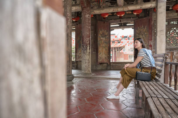 istock side view of asian female. 1040842374