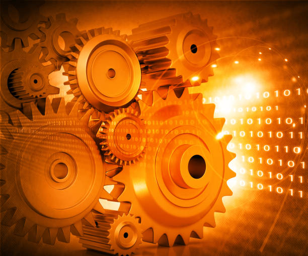 istock 3d illustration of gear wheels 1040865256