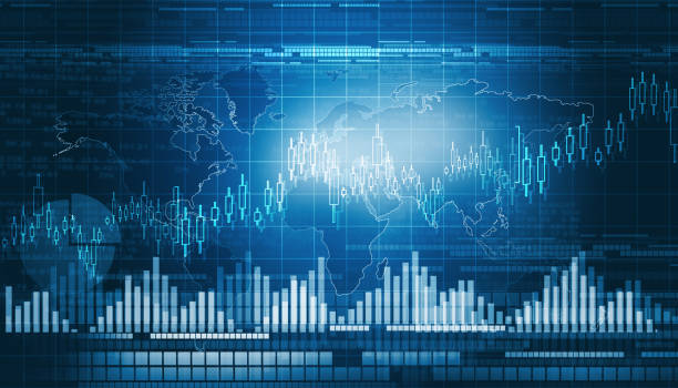 istock Stock market chart 1040868640