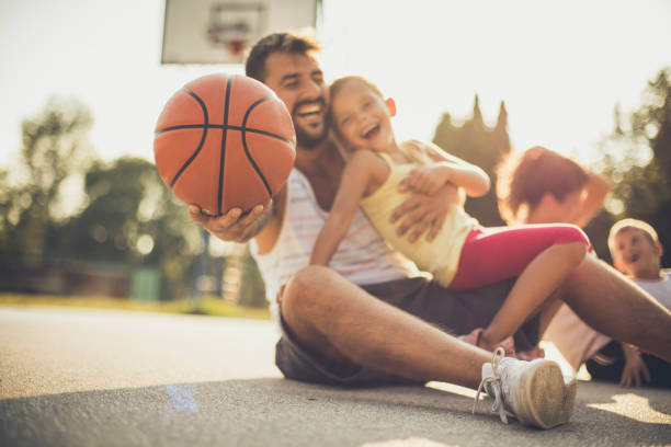 istock Happy basket family. Close up. 1040872932