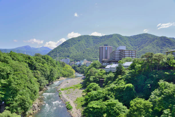 istock Fresh green of Kinugawa Onsen 1040876866