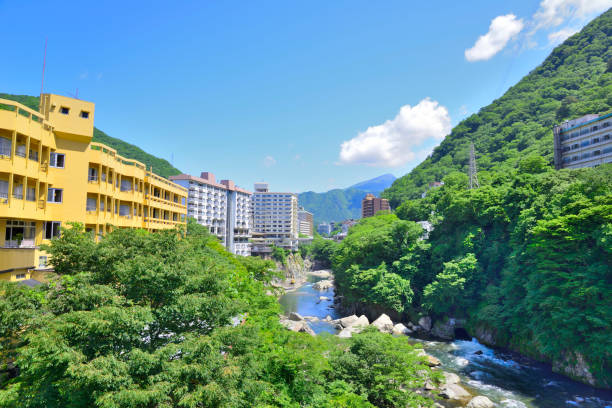 istock Fresh green of Kinugawa Onsen 1040877732
