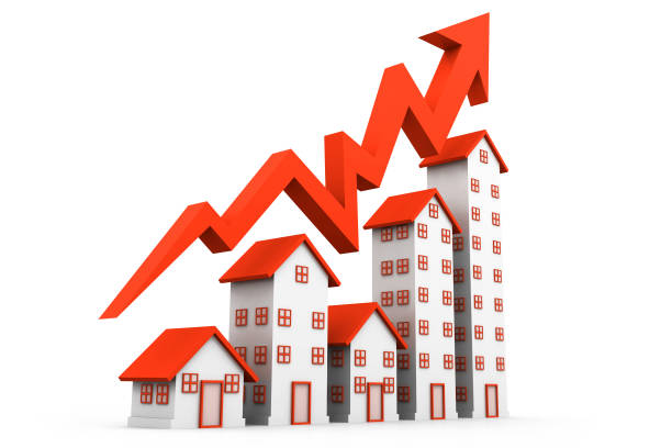 Growing home sales stock photo