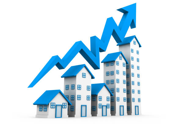 Growing home sales stock photo