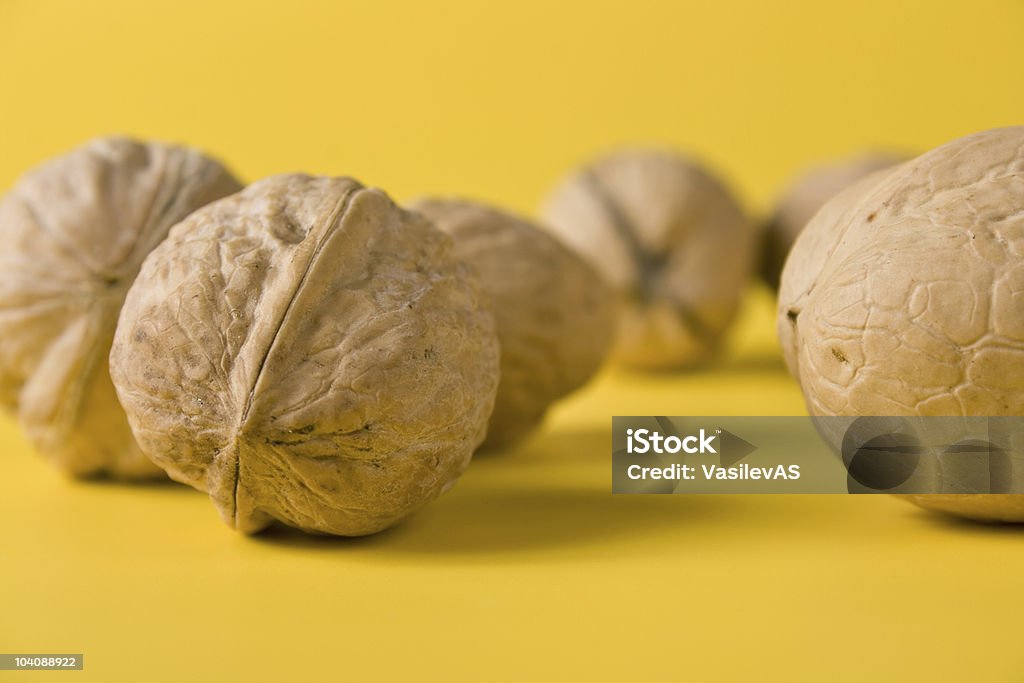 walnuts  Brown Stock Photo
