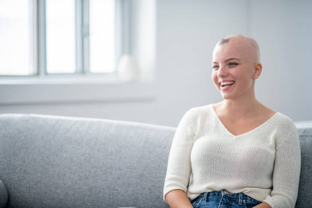istock Smiling Woman On The Couch 1040890458