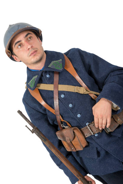 istock French soldier 1914 1918 isolated on white background 1040896000