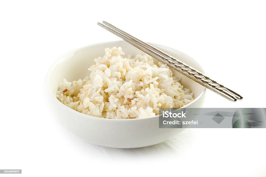 Stäbchen und rice bowl - Lizenzfrei Asien Stock-Foto
