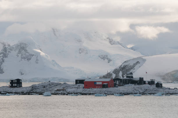 istock Gonzalez Videla Base covered in snow, Antarctic Peninsula 1040906958