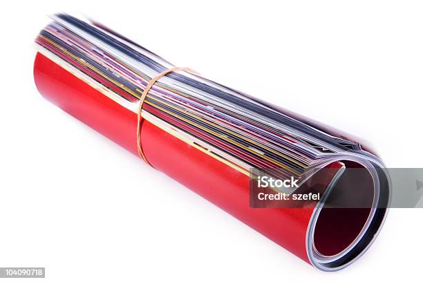 Magazine Stock Photo - Download Image Now - Magazine - Publication, Rolled Up, Curled Up