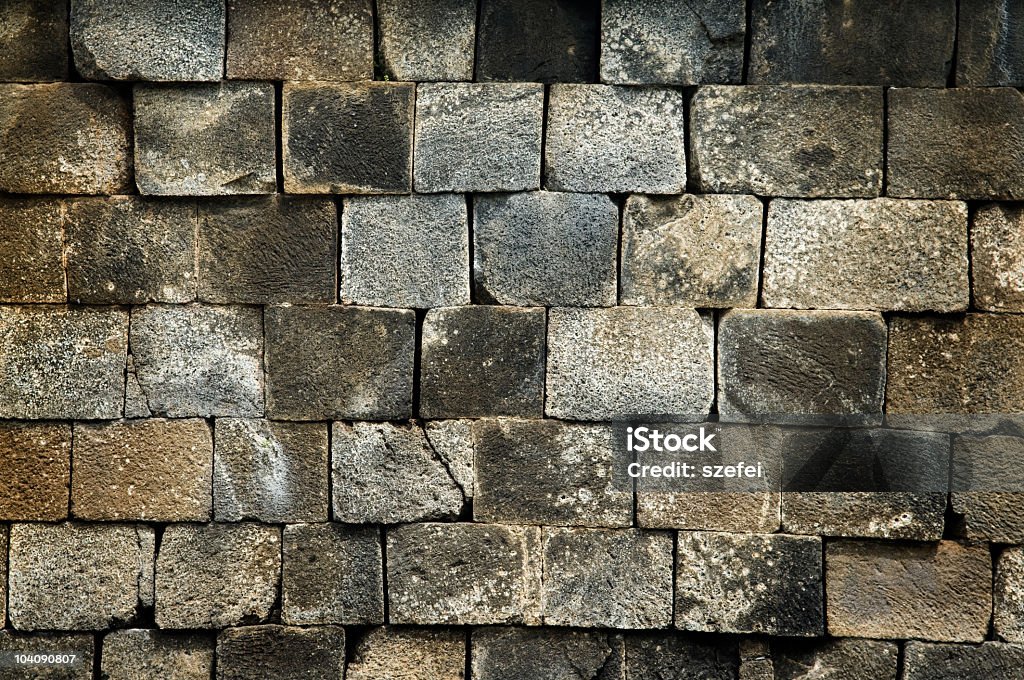Stary Mur kamienny - Zbiór zdjęć royalty-free (Abstrakcja)