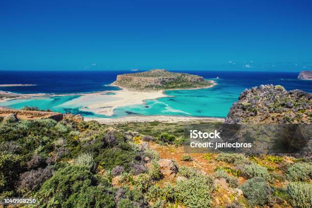 Balos Beach Stock Photo - Download Image Now - Crete, Balo, Greece