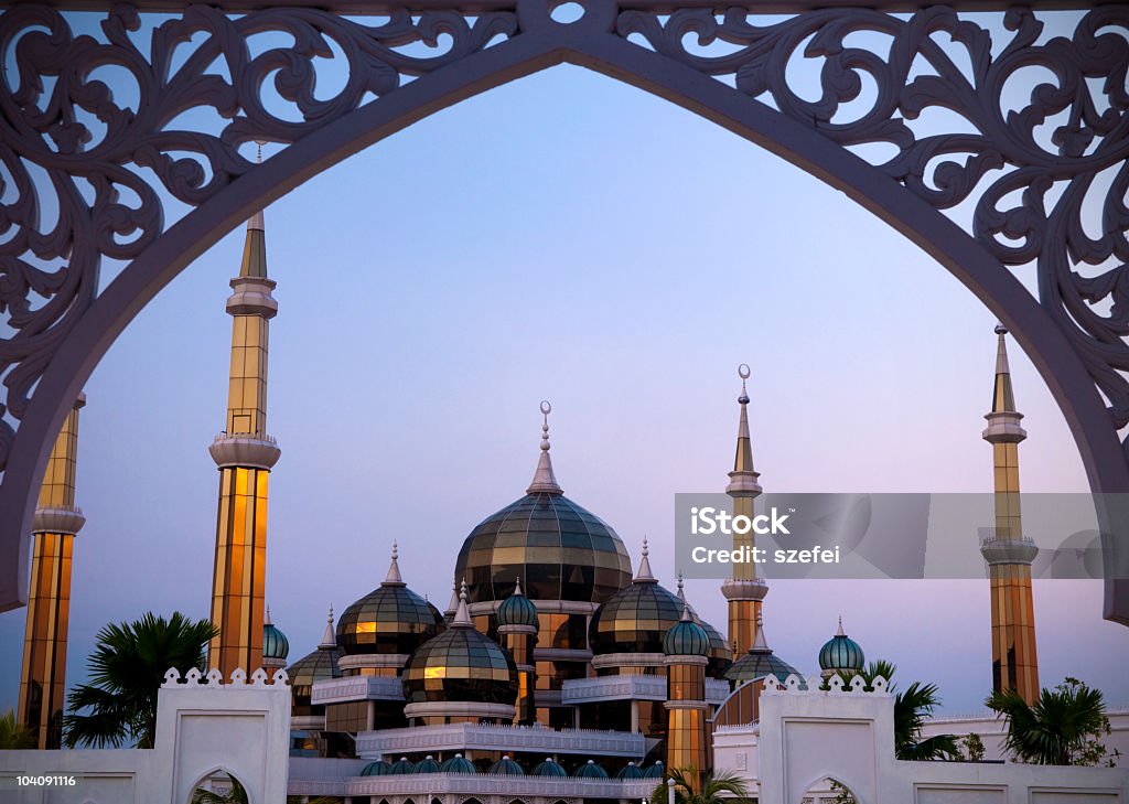Moschea di cristallo - Foto stock royalty-free di Ambientazione esterna
