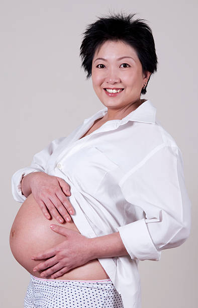 istock Modern Asian Pregnancy woman 104091726