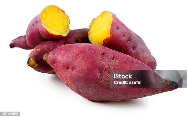 Słodkie Ziemniaki - zdjęcia stockowe i więcej obrazów Słodki ziemniak - Słodki ziemniak, Pochrzyn, Purpurowy