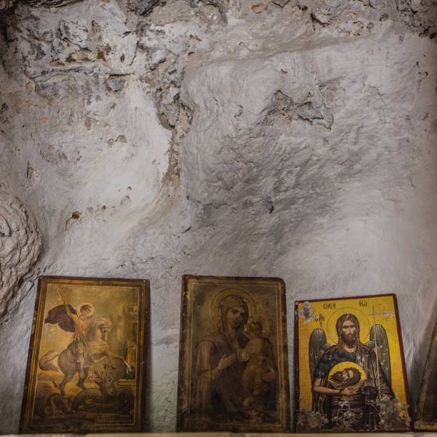 istock Old Greek Catholic icons 1040922906