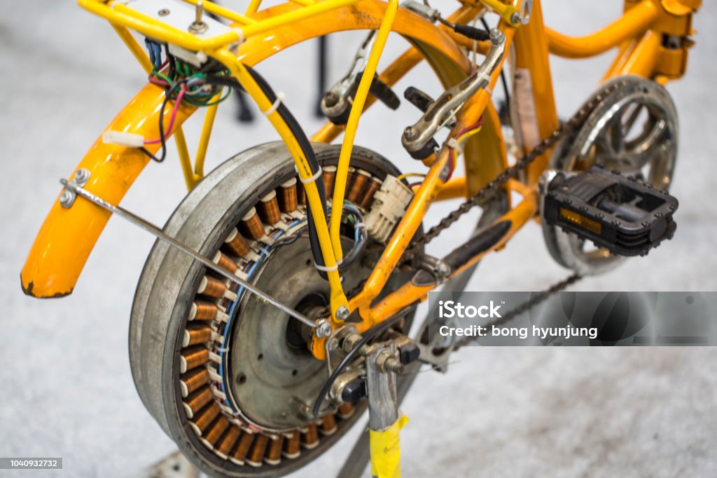 Fahrrad-Generator Standardansicht - Lizenzfrei Alt Stock-Foto