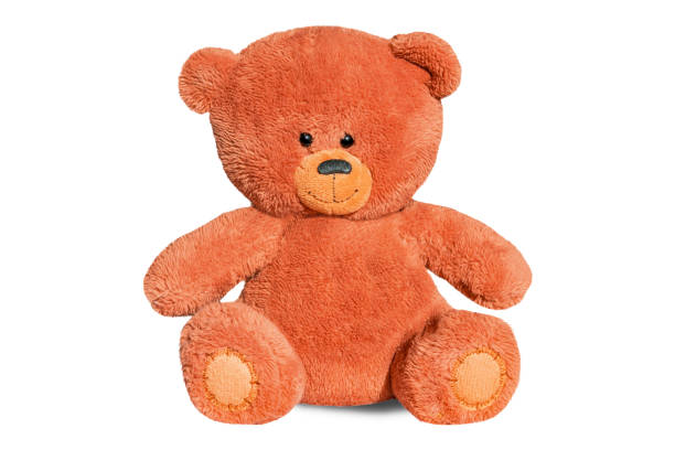 istock Teddy bear toy isolated on white background 1040935886