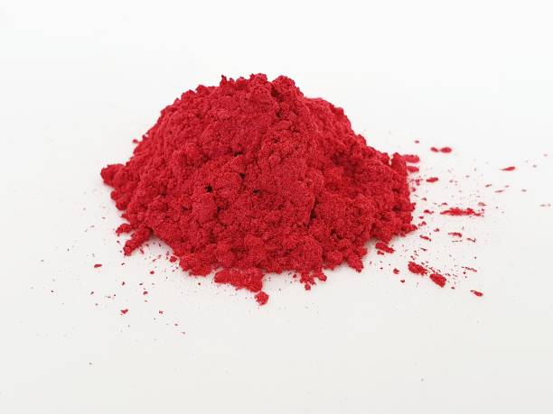istock Red mica pigment powder cosmetics 1040939334
