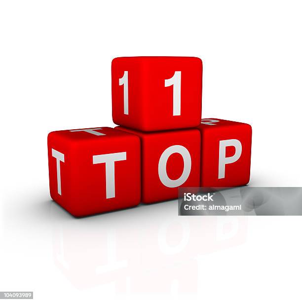 Top 10 Stock Photo - Download Image Now - Award, Color Image, Cube Shape