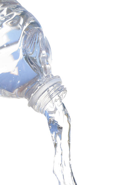 istock Water pouring out of Plastic Bottle 104094149