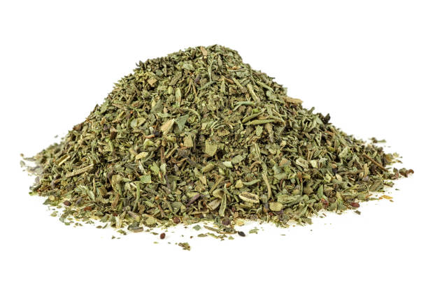 istock Natural dried Provence herbs on white background 1040956070