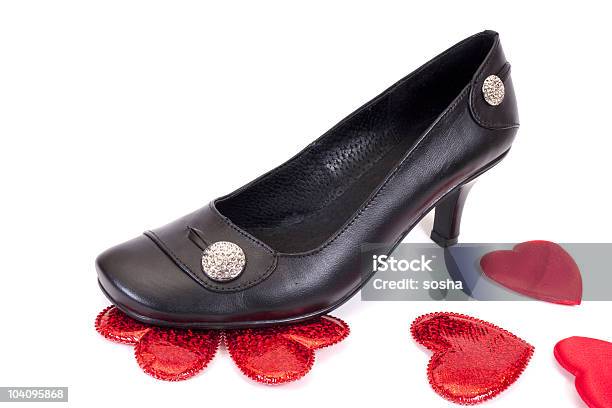 Черный Womans Обувь — стоковые фотографии и другие картинки Взрослый - Взрослый, Высокие каблуки, Горизонтальный