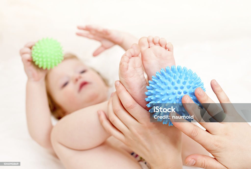 Foot massage  Adult Stock Photo