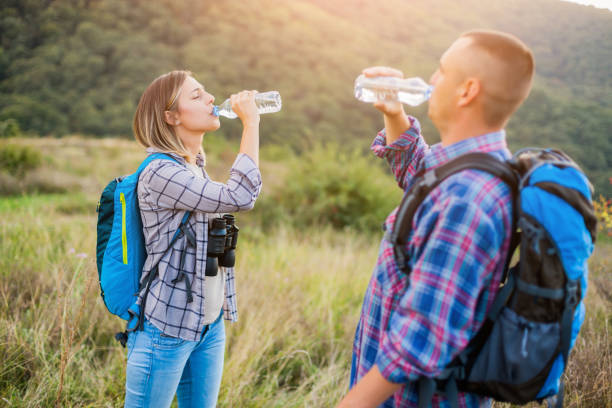 istock Couple on vacation in mountain 1040989940