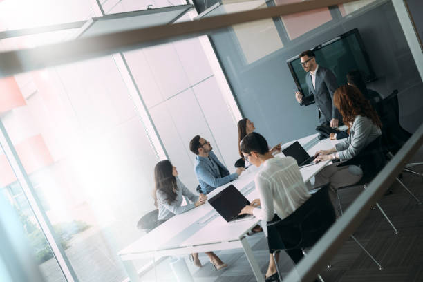 istock Group of architects working on new project 1040999096