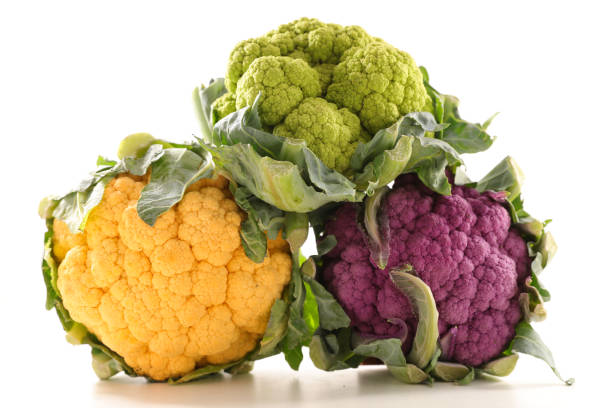 istock cauliflowers in tree colors 1041018648