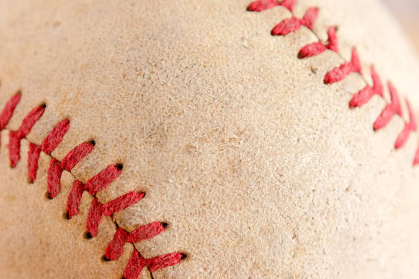 istock Sports Equipment old Baseball background texture 1041020224
