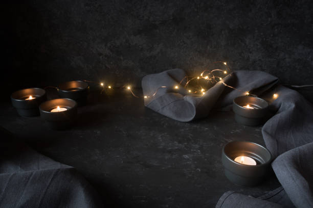 istock Halloween decoration with lights 1041024946